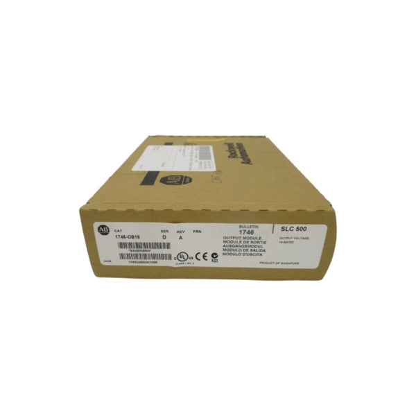 ALLEN BRADLEY 1746-OB16 SER. D DATE: 2008 REV. A NSFS