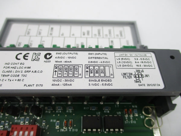 ALLEN BRADLEY 1746-HSCE SER. A F/W 2.3 5.5VDC NSMP