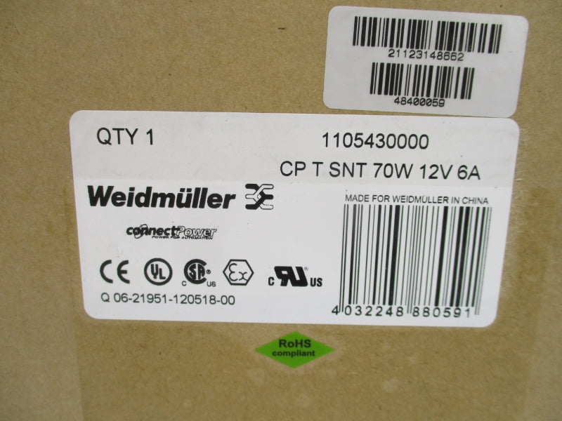 WEIDMULLER 1105430000 115-240VAC 2.0/1.0A NSMP