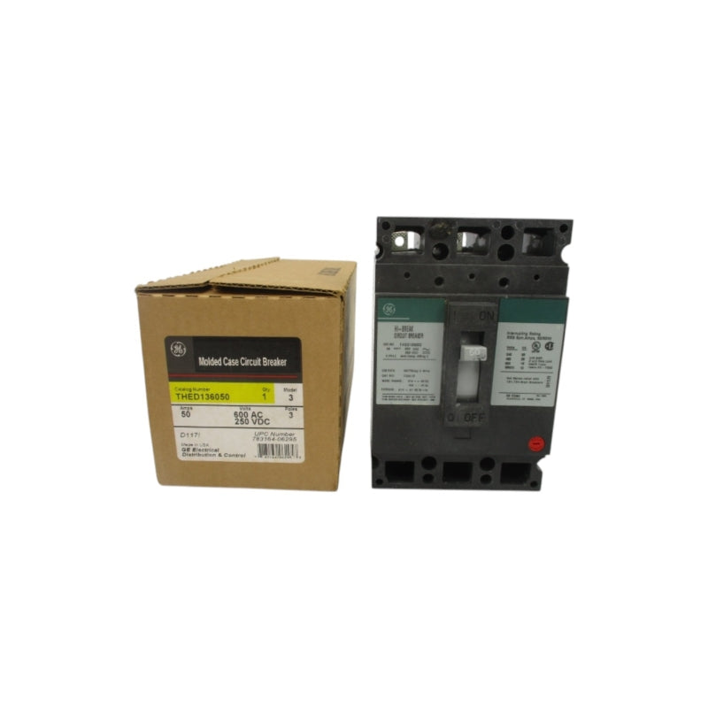 GENERAL ELECTRIC THED136050 600VAC 50A NSMP