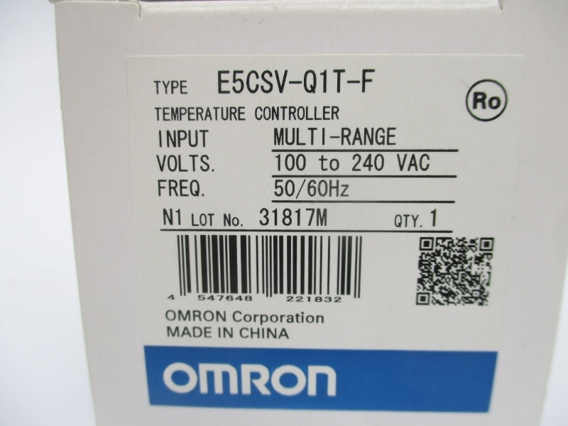 OMRON E5CSV-Q1T-F 100-240VAC 1A NSMP
