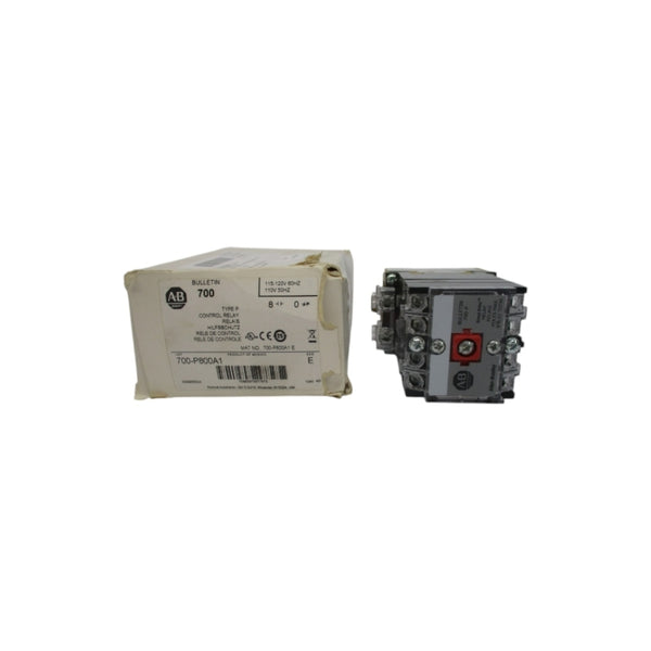 ALLEN BRADLEY 700-P800A1 SER. E 110/115-120V 60A (WH) NSMP