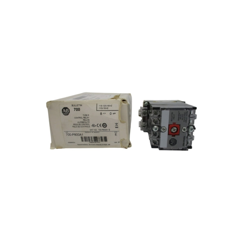ALLEN BRADLEY 700-P800A1 SER. E 110/115-120V 60A (WH) NSMP