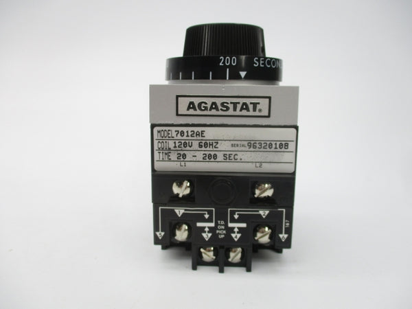 AGASTAT 7012AE 120V 20-200 SEC NSMP
