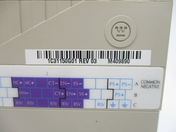 WESTINGHOUSE 1C31150GO1 250V 0.6A REV. 03 NSNP