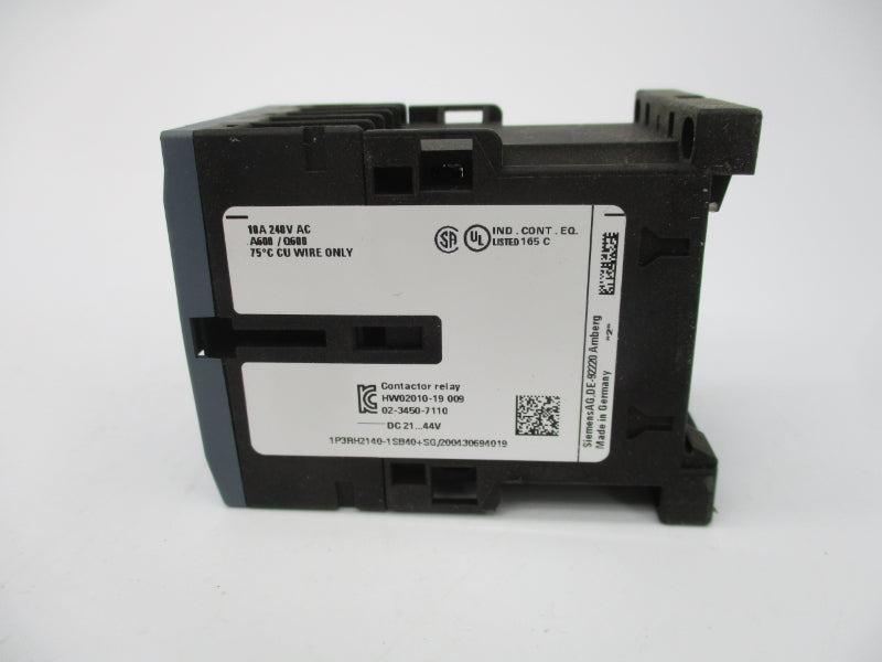 SIEMENS 3RH2140-1SB40 21-44VDC NSNP