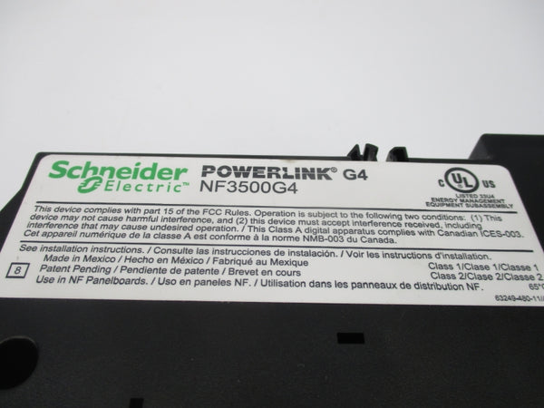 SCHNEIDER ELECTRIC NF3500G4 F/W 1.10 NSNP