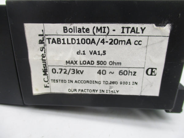 F.C. MISURE TAB1LD100A/4-20MA NSNP