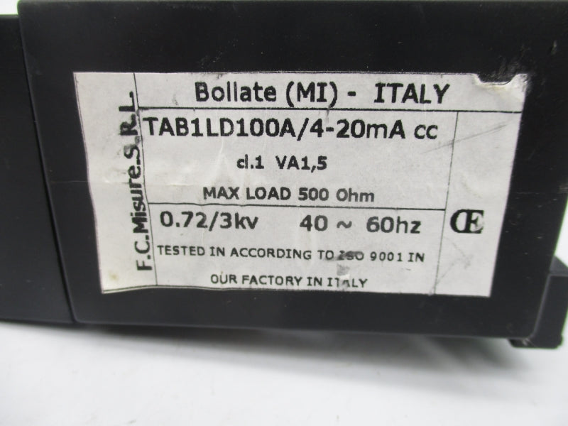 F.C. MISURE TAB1LD100A/4-20MA NSNP