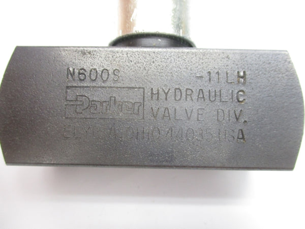 PARKER N600S-11LH 5000PSI NSNP