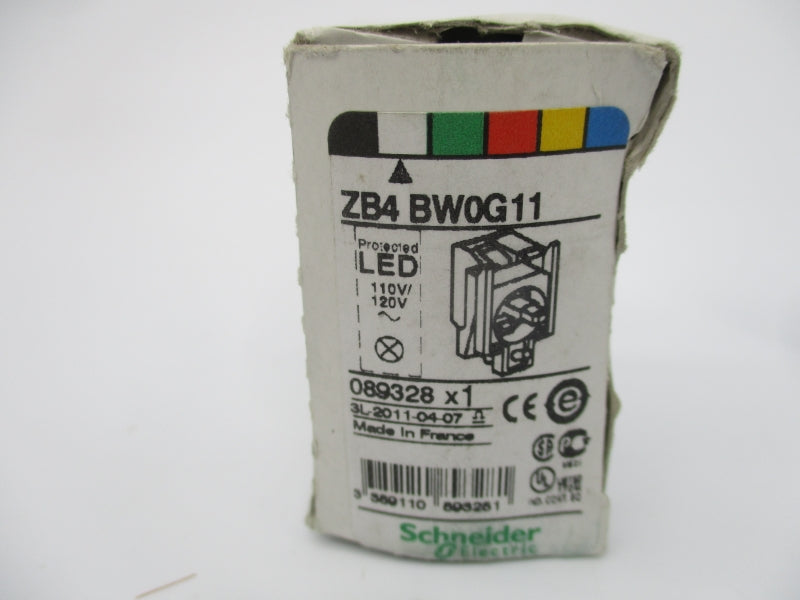 SCHNEIDER ELECTRIC ZB4 BW0G11 110/120V NSMP