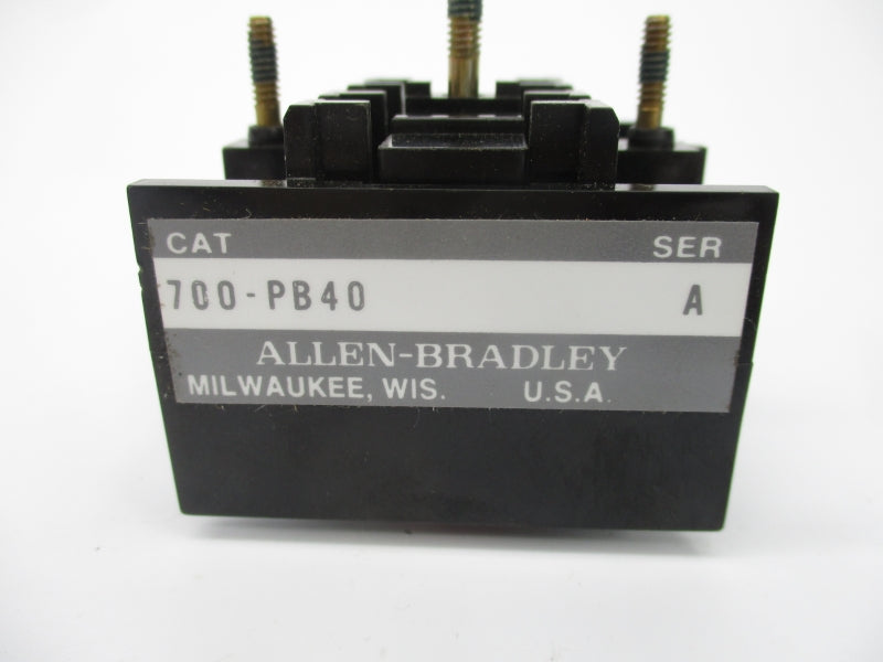 ALLEN BRADLEY 700-PB40 SER. A (GY/BL) NSMP