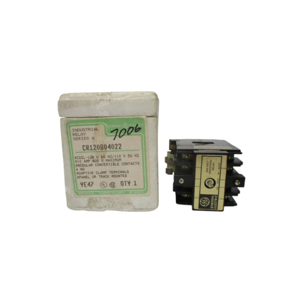GENERAL ELECTRIC CR120B04022 SER. A 110/120V NSMP