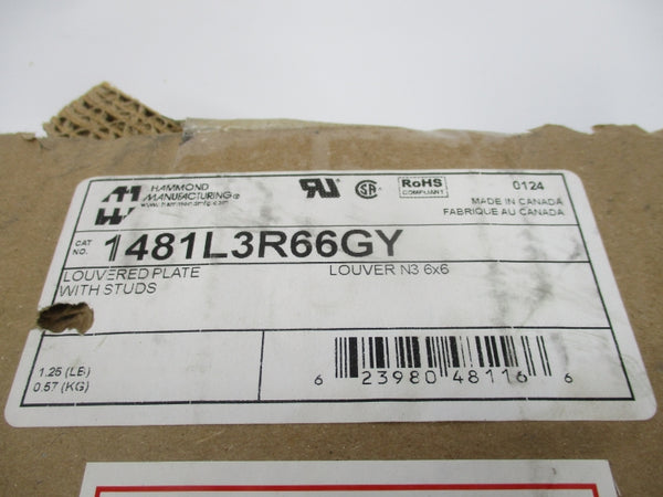 HAMMOND 1481L3R66GY NSMP