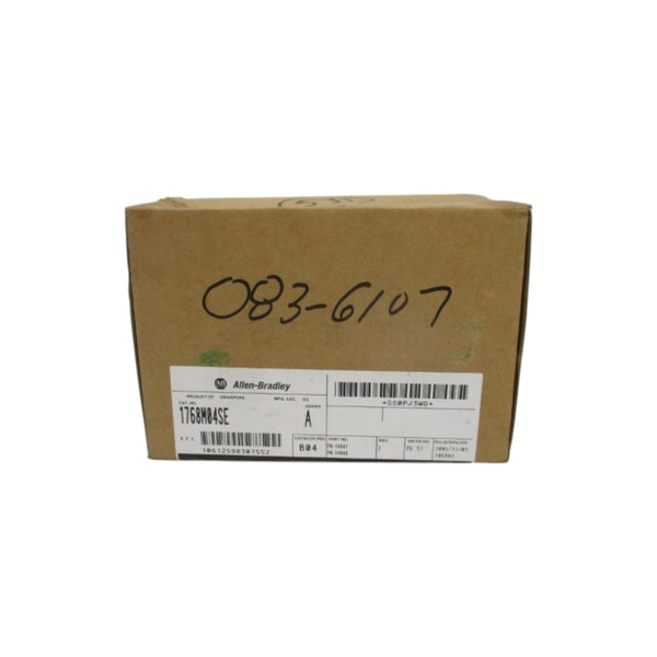 ALLEN BRADLEY 1768M04SE SER. A F/W 15.37 DATE: 2009 NSFS