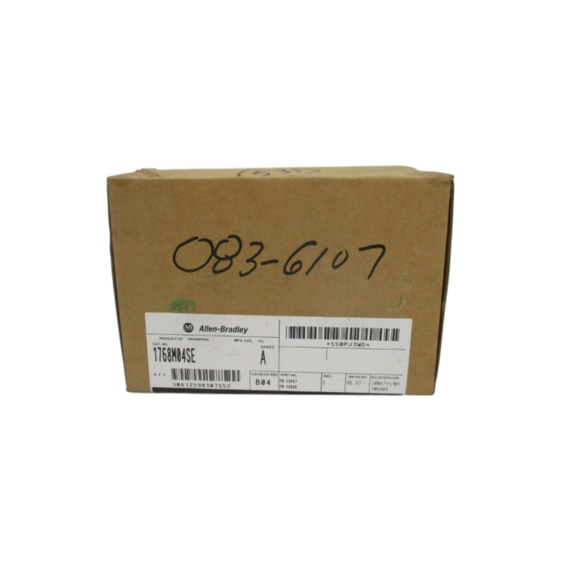 ALLEN BRADLEY 1768M04SE SER. A F/W 15.37 DATE: 2009 NSFS