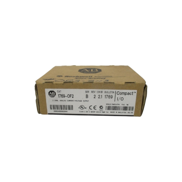 ALLEN BRADLEY 1769-OF2 SER. B F/W 2.1 DATE: 2010 REV. 2 NSFS