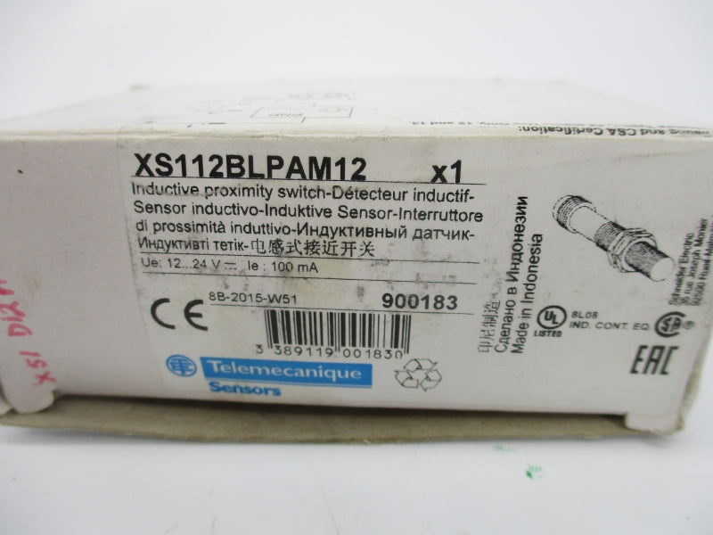 TELEMECANIQUE XS112BLPAM12 12-24VDC NSMP