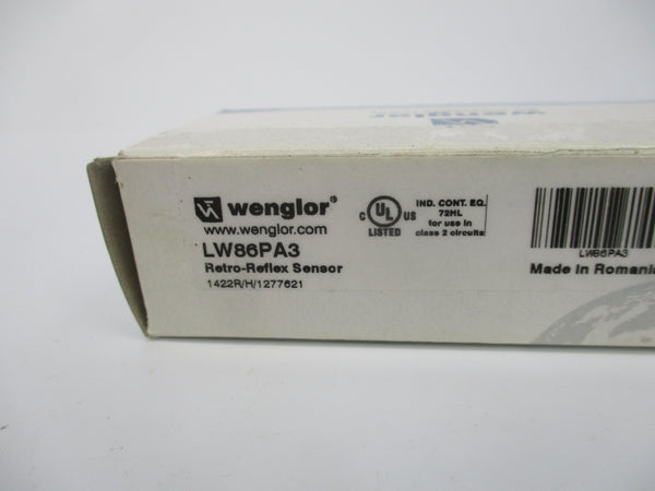 WENGLOR LW86PA3 10-30VDC NSMP