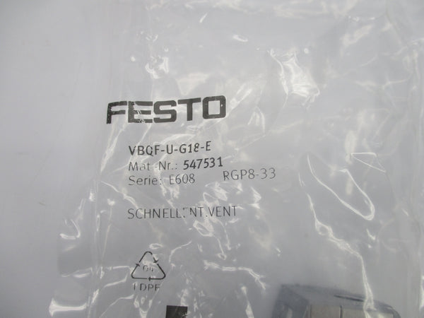 FESTO VBQF-U-G18-E 547531 NSMP