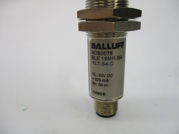 BALLUFF BOS0076 BLE 18MR-BA-1LT-S4-C 10-30VDC NSMP
