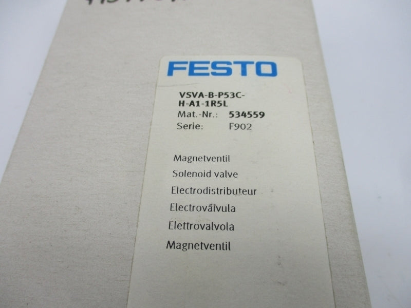 FESTO VSVA-B-P53C-H-A1-1R5L 534559 24V NSMP