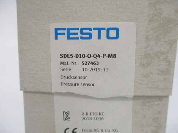 FESTO SDE5-D10-O-Q4-P-M8 527463 15-30VDC NSMP