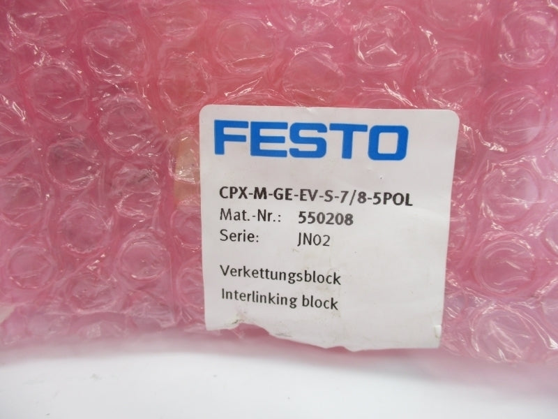 FESTO CPX-M-GE-EV-S-7/8-5POL 550208 NSMP