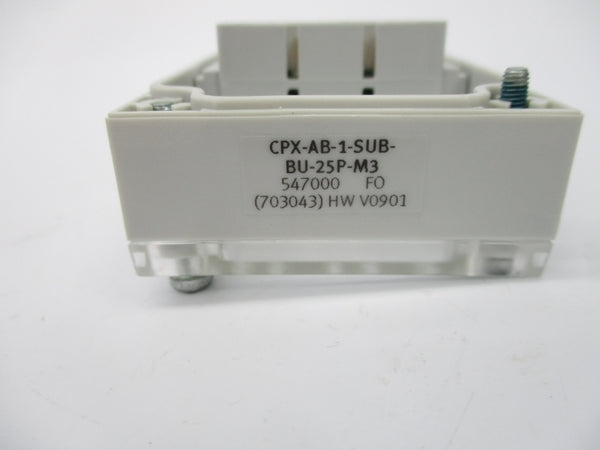 FESTO CPX-AB-1-SUB-BU-25P-M3 547000 NSMP