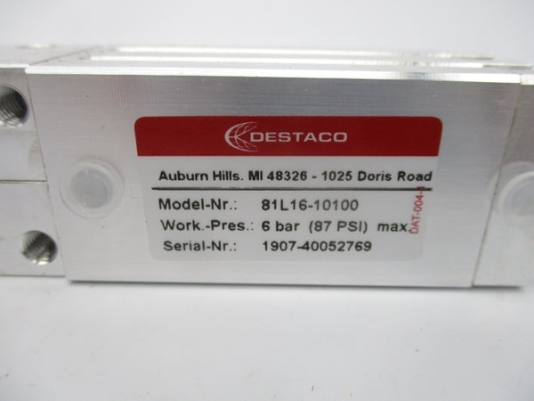 DESTACO 81L16-10100 87PSI NSMP