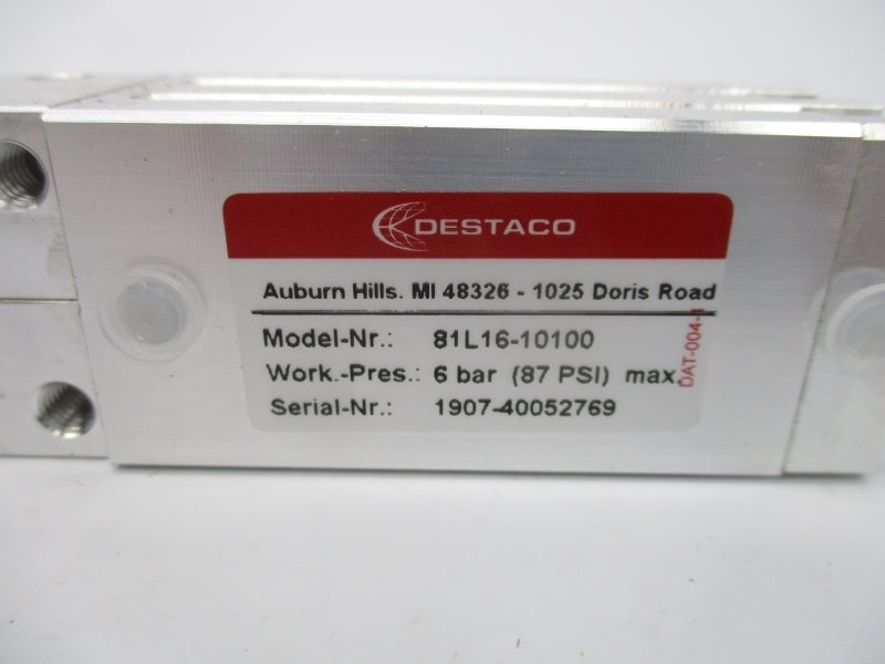 DESTACO 81L16-10100 87PSI NSMP