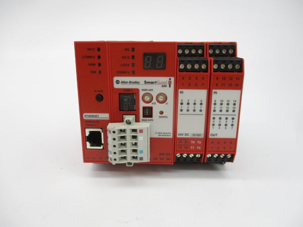 ALLEN BRADLEY 1752-L24BBBE SER. A 24VDC 4A F/W 1.01 NSMP