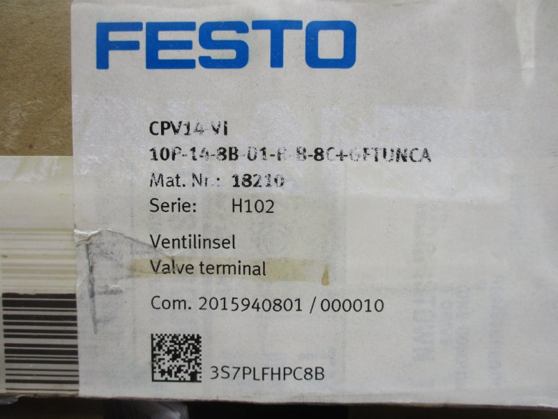 FESTO CPV14-VI 18210 24VDC NSMP