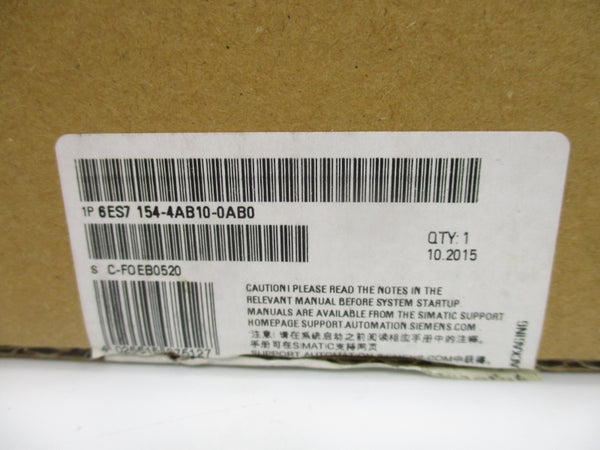 SIEMENS 6ES7 154-4AB10-0AB0 F/W 7.1.0 NSMP