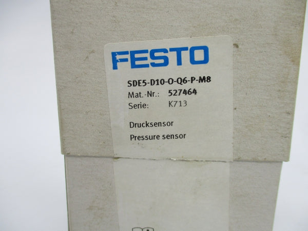 FESTO SDE5-D10-O-Q6-P-M8 527464 15-30VDC NSMP