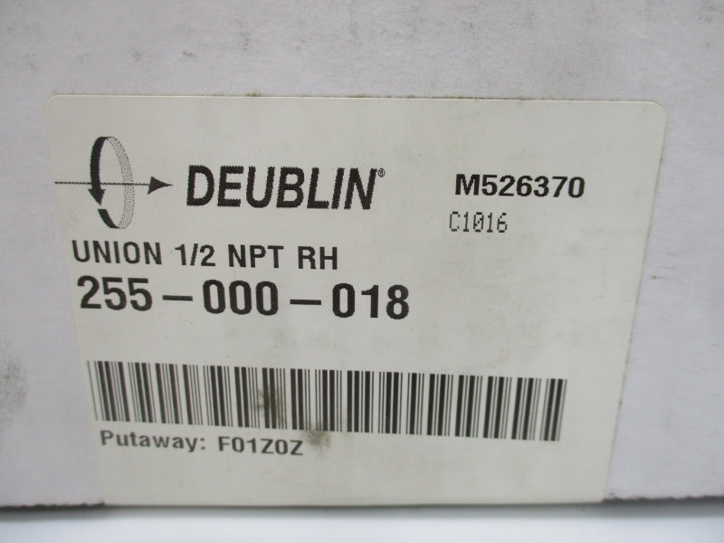 DEUBLIN 255-000-018 1/2" NSFS