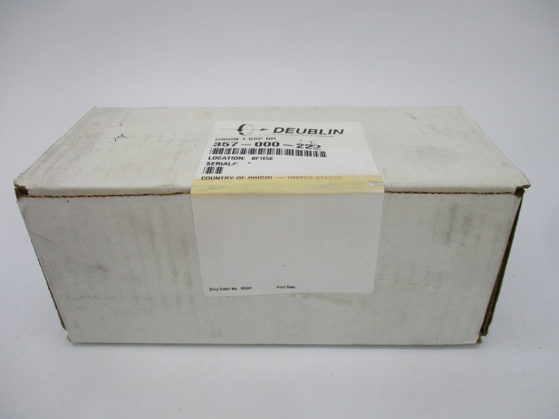 DEUBLIN 357-000-222 1" NSFS