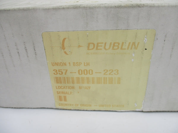 DEUBLIN 357-000-223 1" NSMP