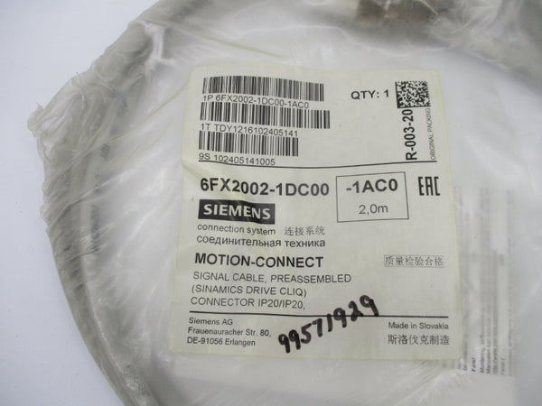 SIEMENS 6FX2002-1DC00-1AC0 2M NSMP