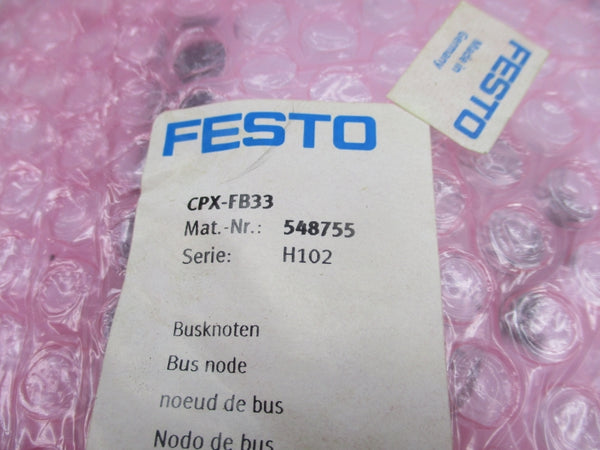 FESTO CPX-FB33 548755 NSMP
