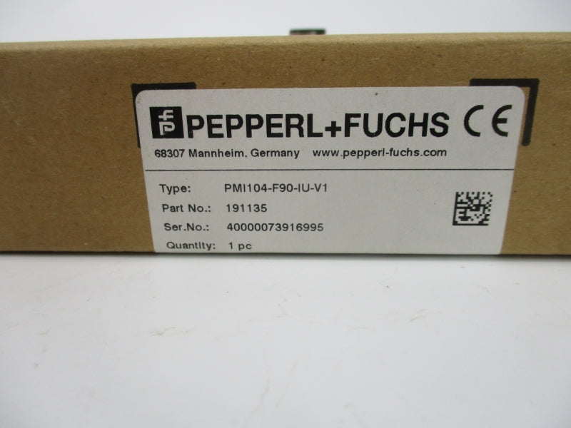 PEPPERL+FUCHS PMI104-F90-IU-V1 191135 18-30VDC NSMP