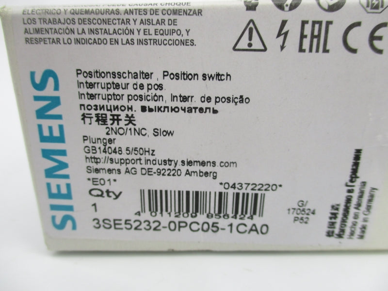 SIEMENS 3SE5232-0PC05-1CA0 250V NSMP