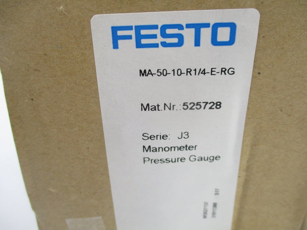 FESTO MA-50-10-R1/4-E-RG 525728 NSMP
