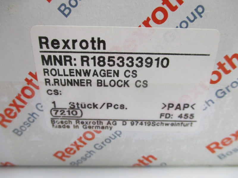 REXROTH R185333910 NSMP