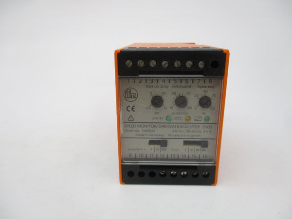 IFM EFECTOR DD0022 D100/230VAC/I/10-10KI:M 230V NSMP