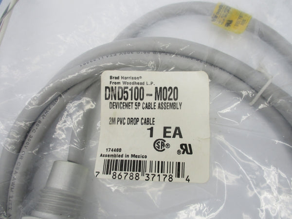 WOODHEAD DND5100-M020 2M NSMP