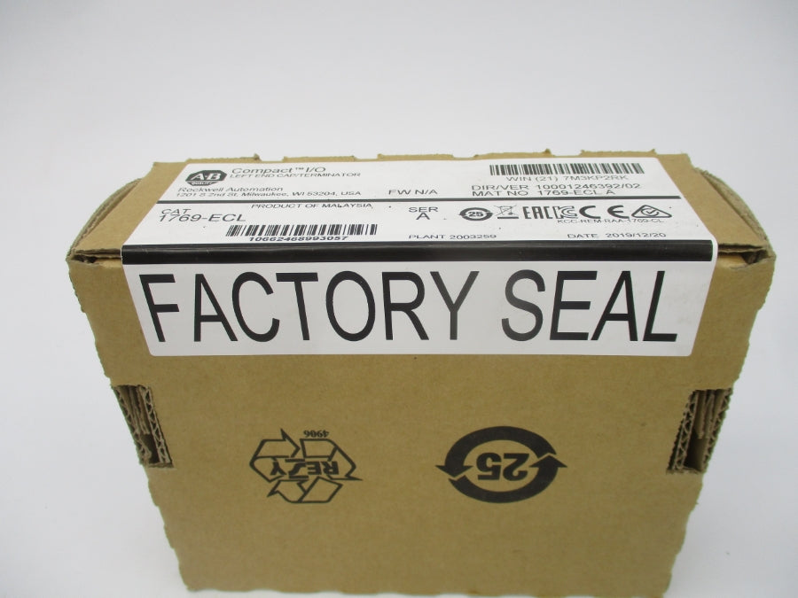 ALLEN BRADLEY 1769-ECL SER. A DATE: 2019 NSFS