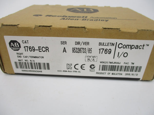 ALLEN BRADLEY 1769-ECR SER. A DATE: 2016 NSFS