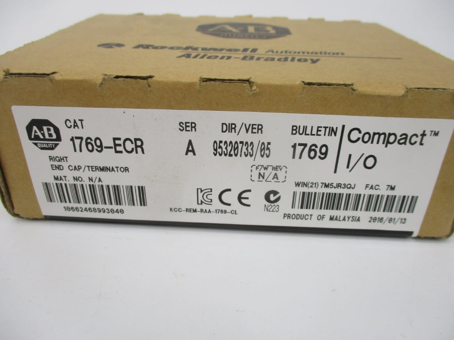 ALLEN BRADLEY 1769-ECR SER. A DATE: 2016 NSFS