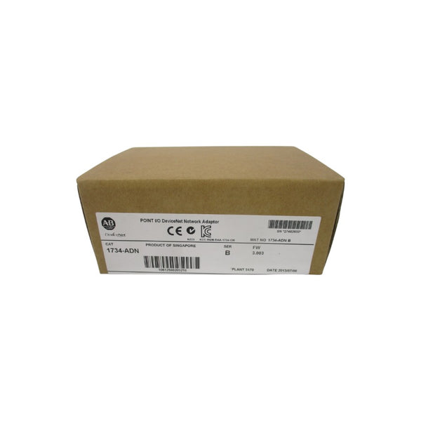 ALLEN BRADLEY 1734-ADN SER. B F/W 3.003 DATE: 2013 NSFS